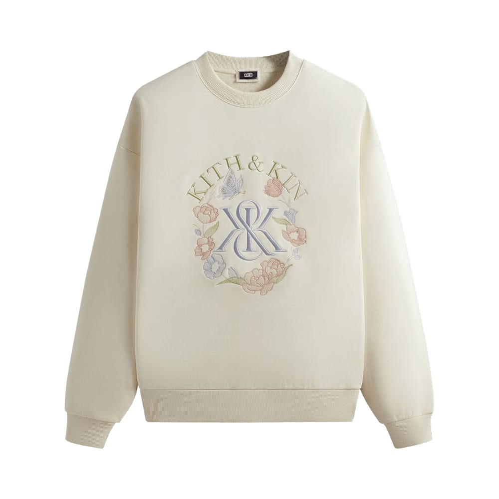 Kith K&K Monogram Nelson Crewneck Sandrift