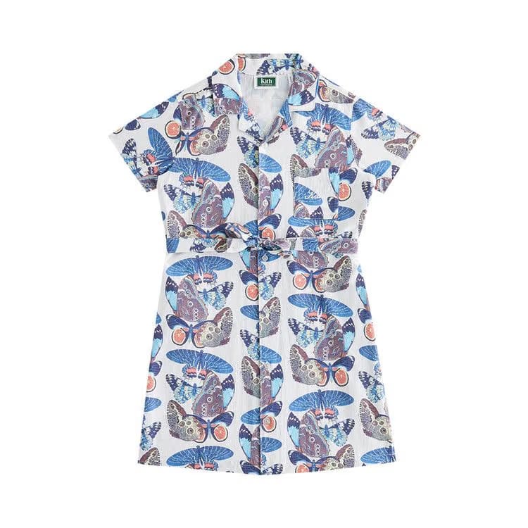 Kith Kids For AMNH Shirt Dress White