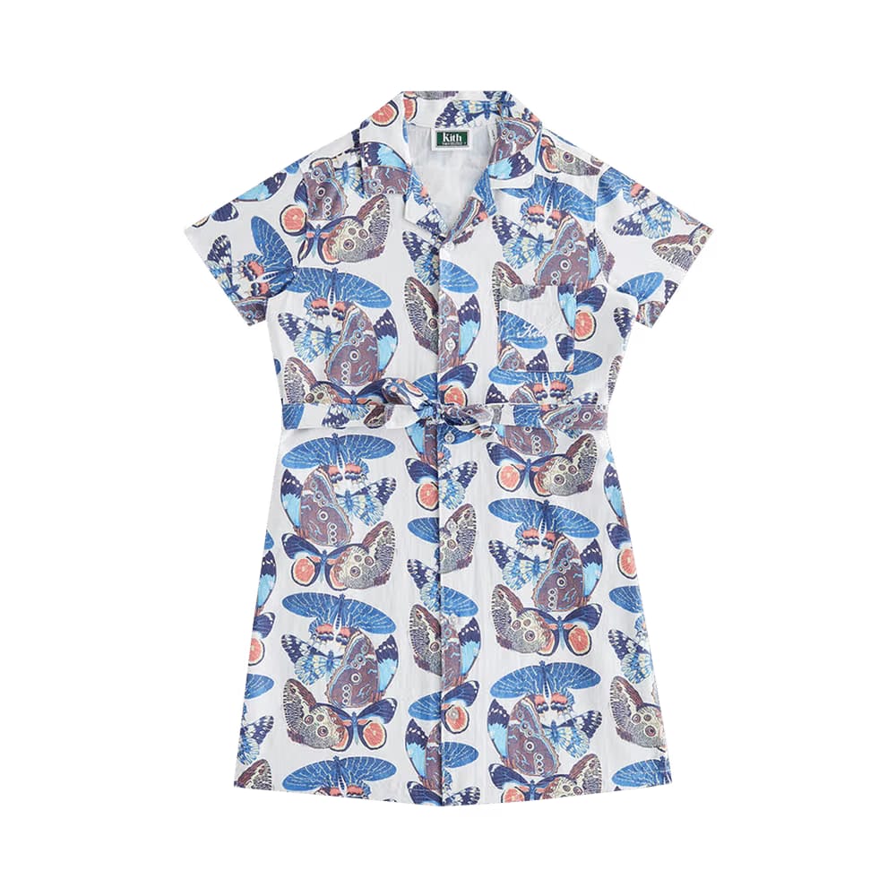 Kith Kids For AMNH Shirt Dress White