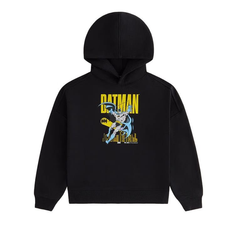Kith Kids x Batman Classic Vintage Hoodie Black