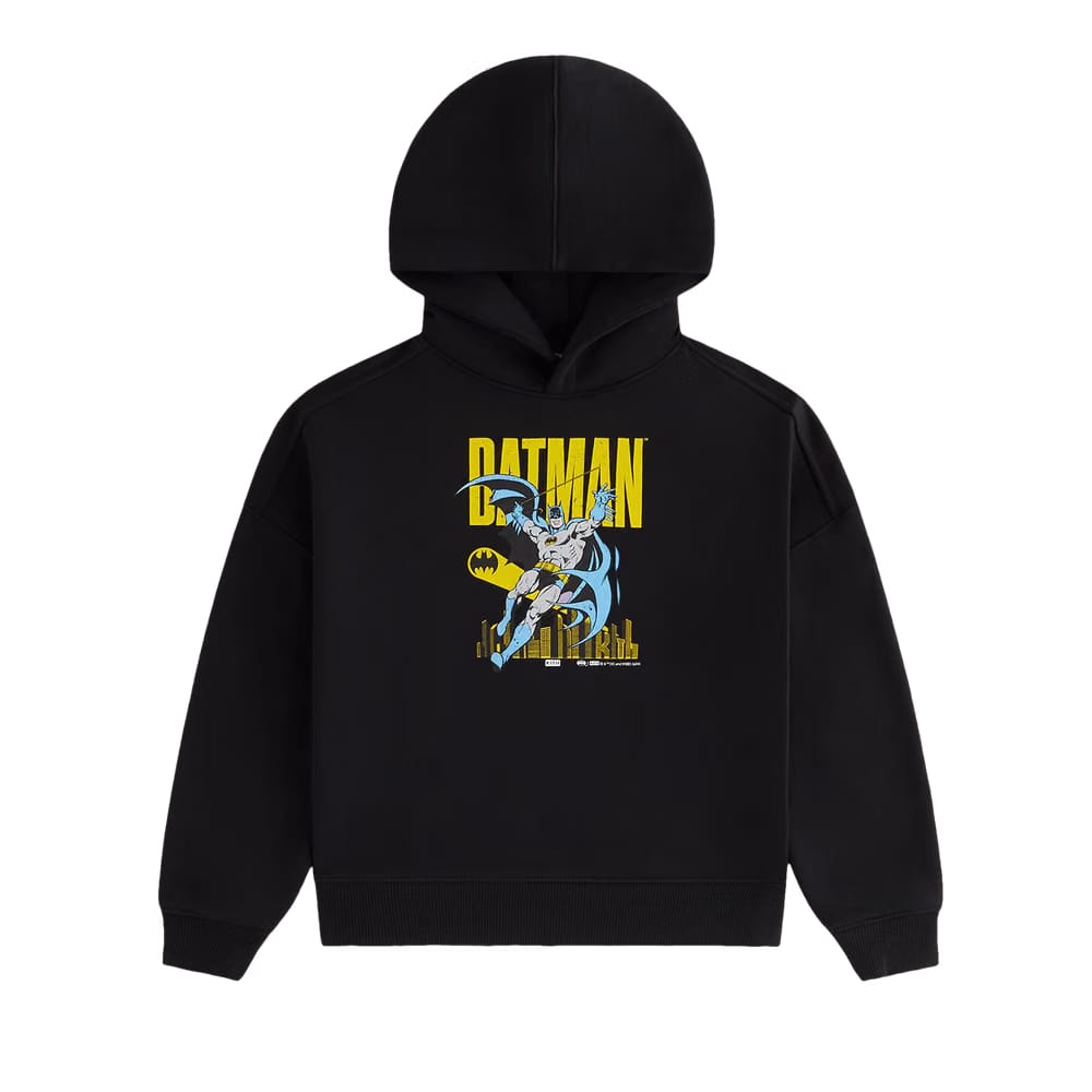Kith Kids x Batman Classic Vintage Hoodie Black