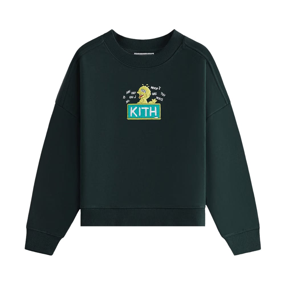 Kith Kids x Sesame Street Big Bird Nelson Crewneck Stadium