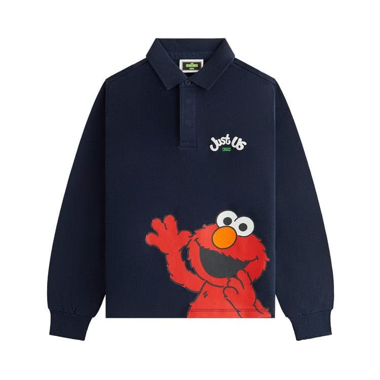 Kith Kids x Sesame Street Elmo x Cookie Monster Rugby Nocturnal