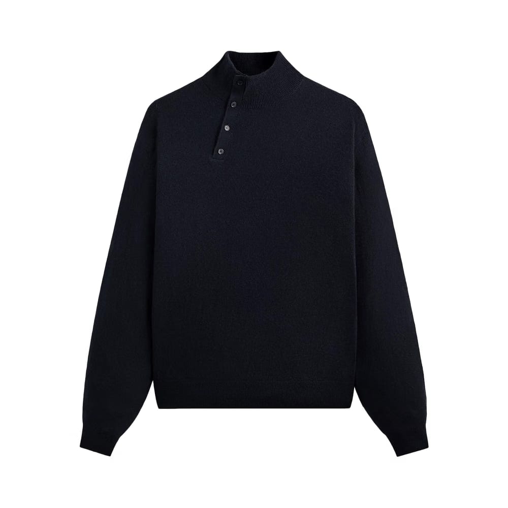 Kith &Kin Cashmere Cyrus Turtleneck Ink