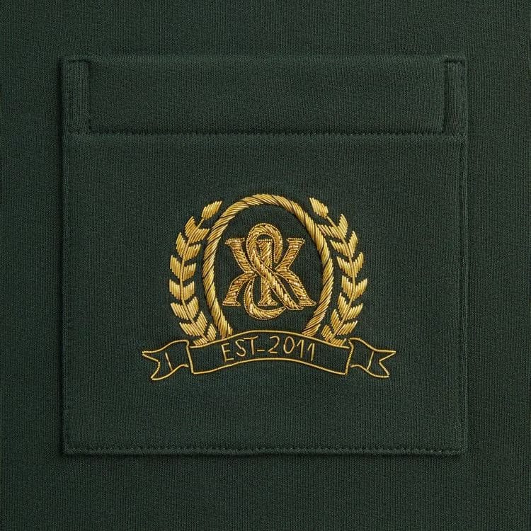 Kith & Kin Crest Gilded Crest Collared Rugby Stadium