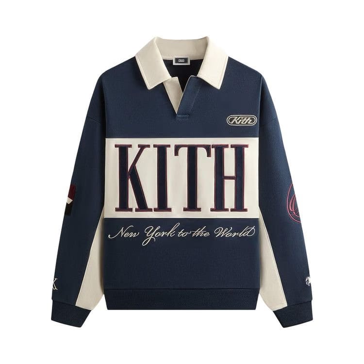 Kith Nelson Panelled Rugby Nocturnal