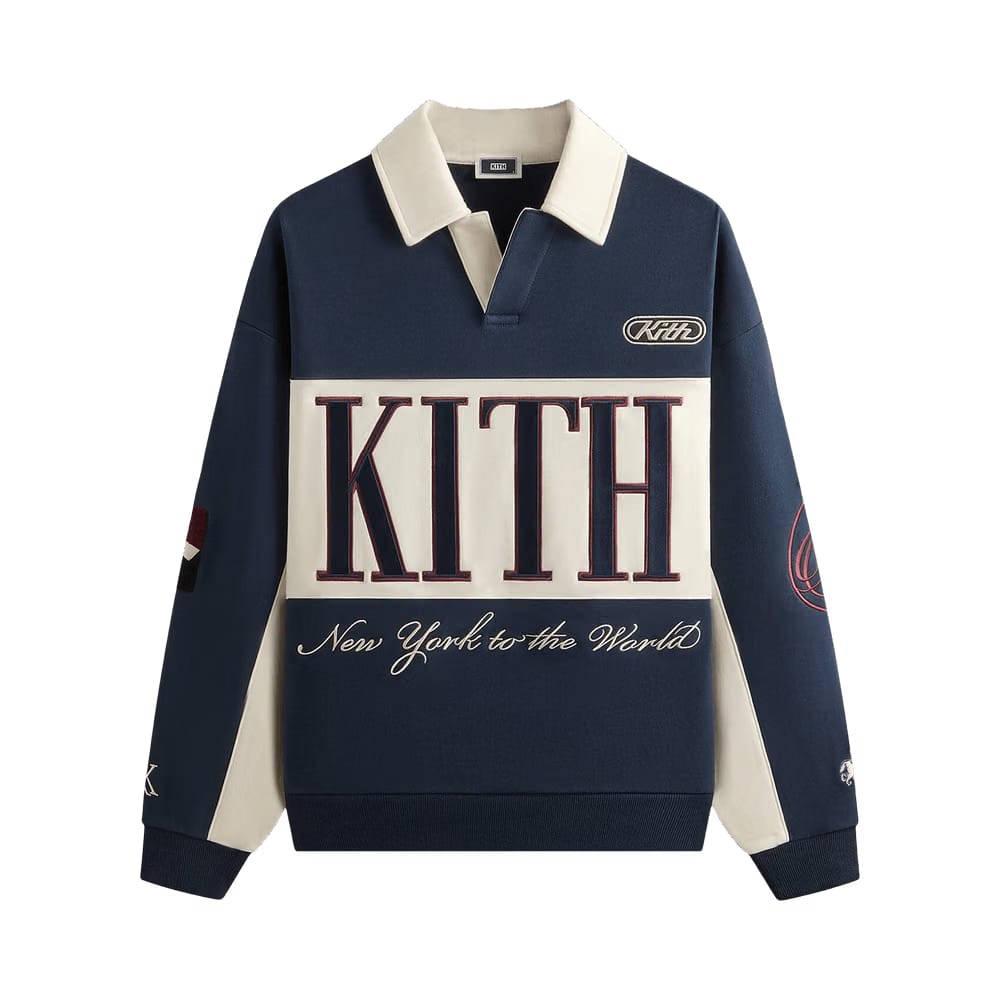 Kith Nelson Panelled Rugby Nocturnal