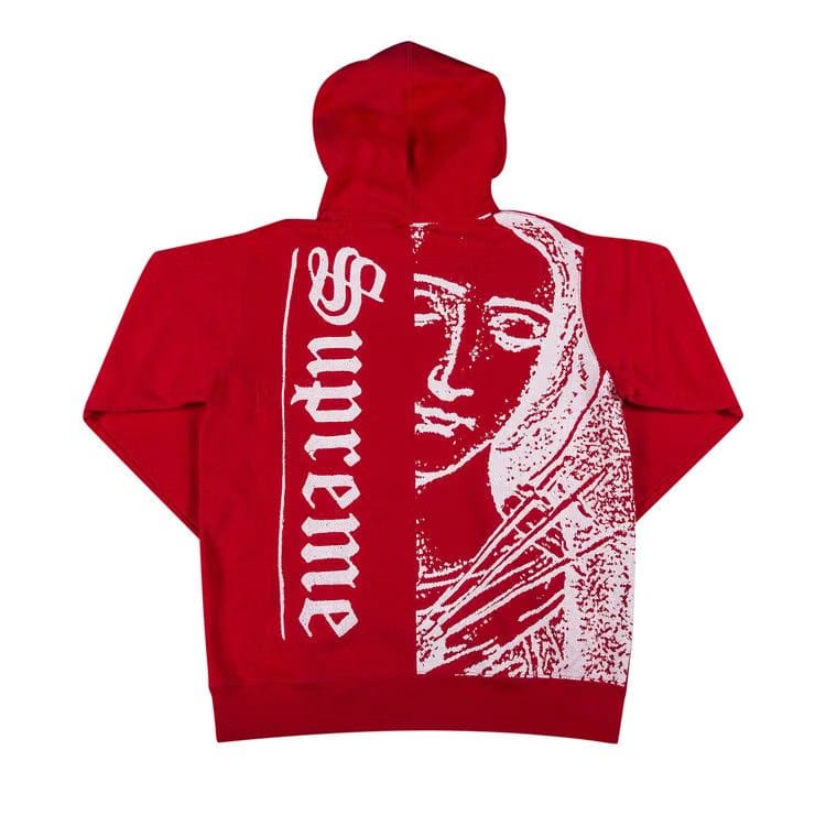 Supreme Mary Hoodie Red