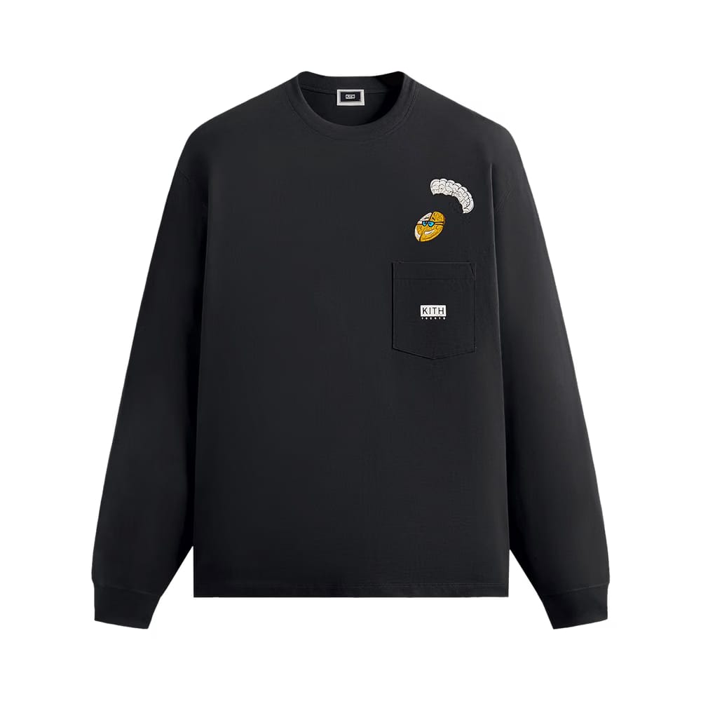 Kith Treats Parade II Long-Sleeve Pocket T-Shirt Black