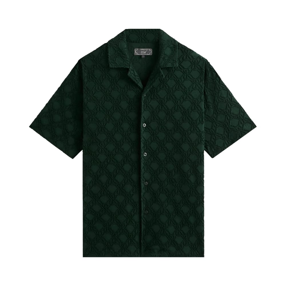 Kith Monogram Terry Thompson Camp Collar Shirt Stadium