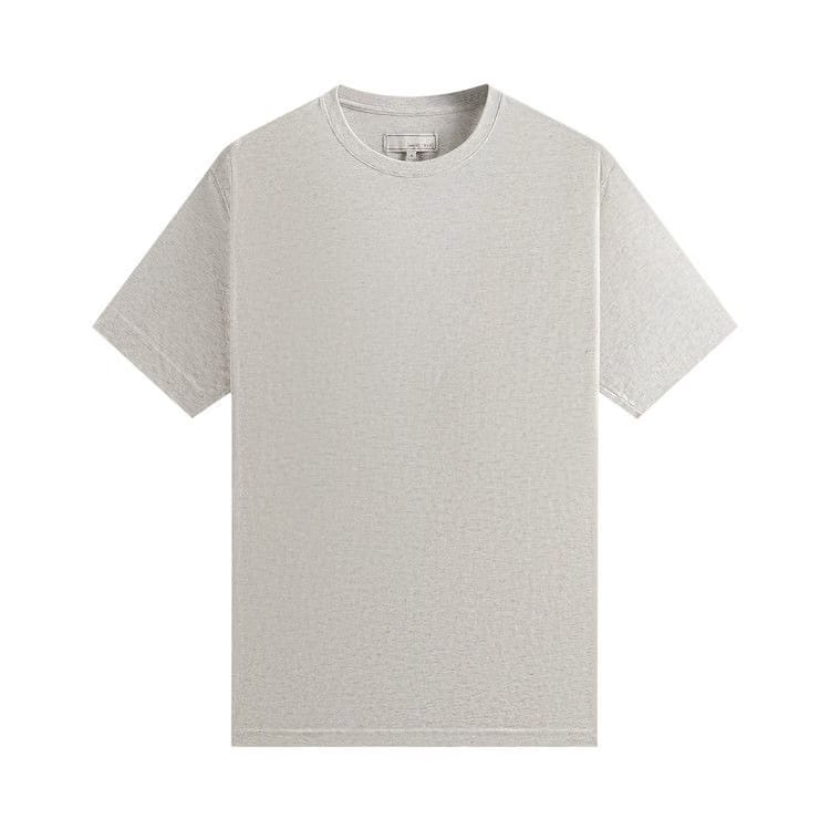 Kith & Kin Pima Jersey Shorts-Sleeve Heathrow T-Shirt Light Heather Grey