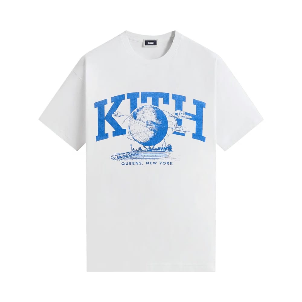 Kith & Kin Queens Unisphere Vintage T-Shirt White