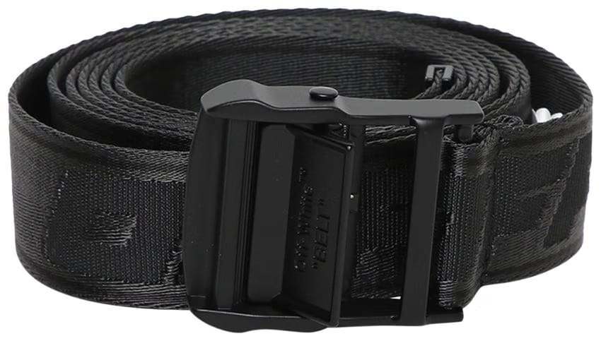 Off-White Tape Industrial Belt Black