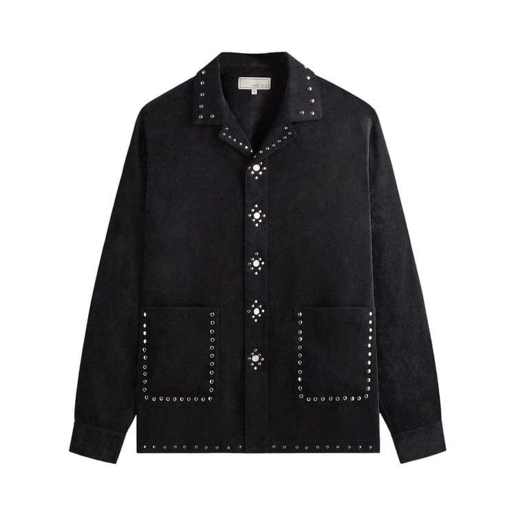Kith & Kin Sawyer Long-Sleeve Camp Collar Shirt Black