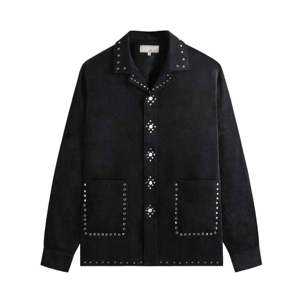 Kith & Kin Sawyer Long-Sleeve Camp Collar Shirt Black