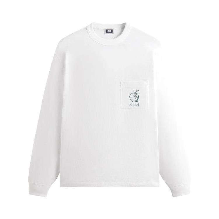 Kith & Kin Universal Apple Long-Sleeve T-Shirt White