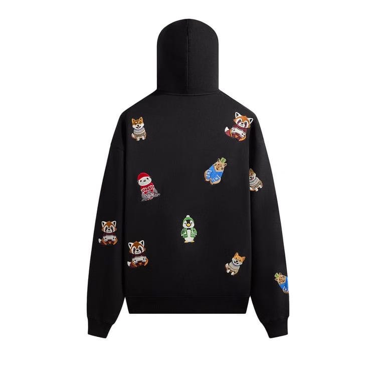 Kith Kithmas Animal Character Nelson Hoodie Black