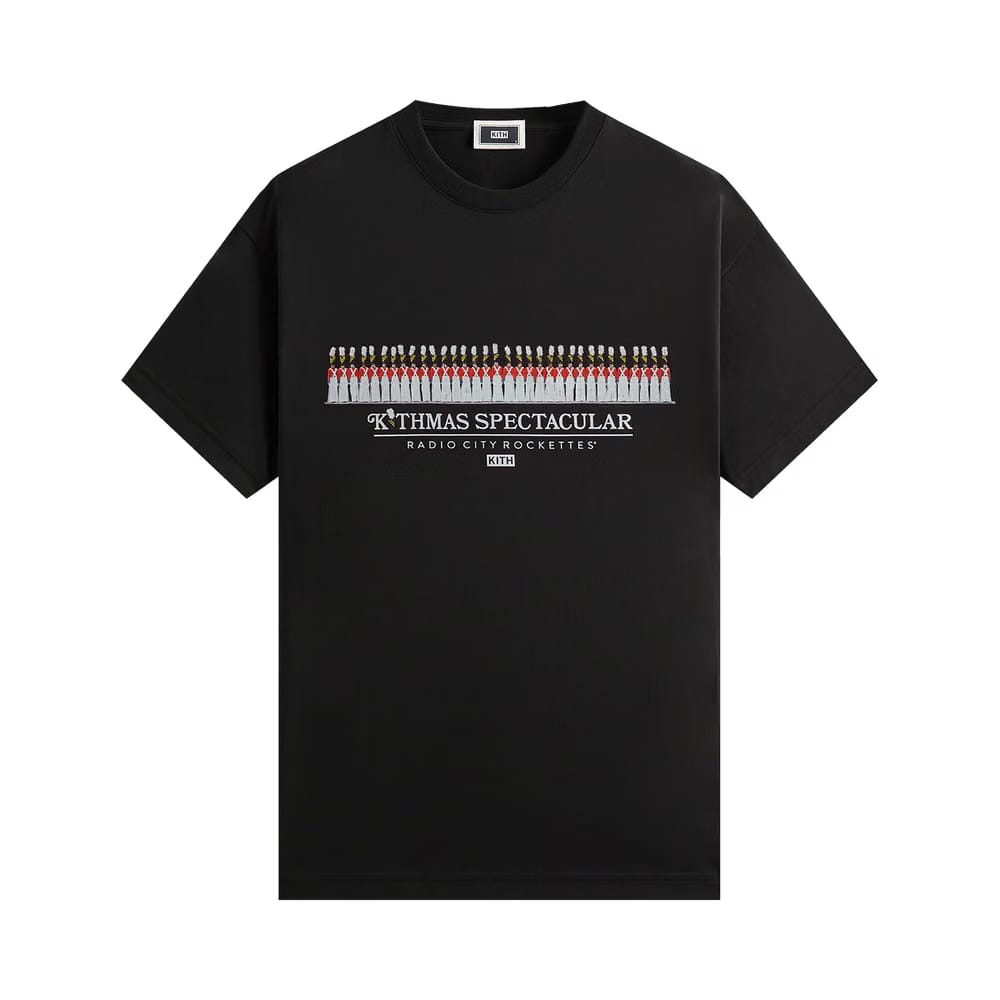 Kith Kithmas For The Radio City Rockettes Spectacular T-Shirt Black