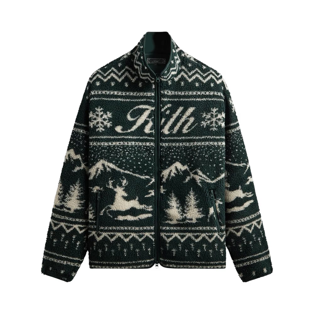 Kith Kithmas Harper Sherpa Jacket Stadium
