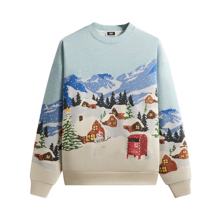 Kith Kithmas Village Nelson Crewneck Summit