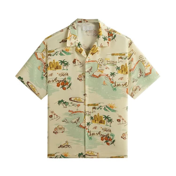 Kith La Thompson Camp Collar Shirt Marcona