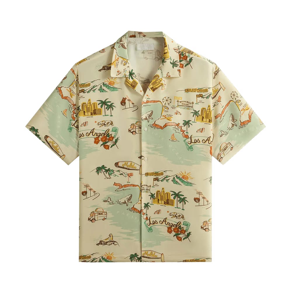 Kith La Thompson Camp Collar Shirt Marcona