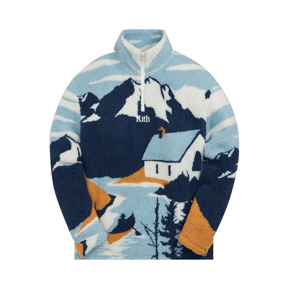 Kith Lakeside Claremont Sherpa Quarter Zip Summit