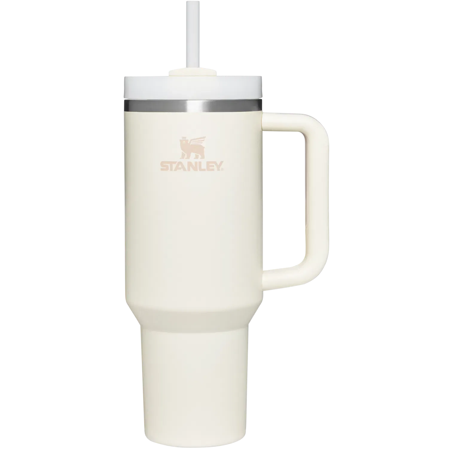 The Quencher H2.0 Flowstate Tumbler - Cream 40 Oz