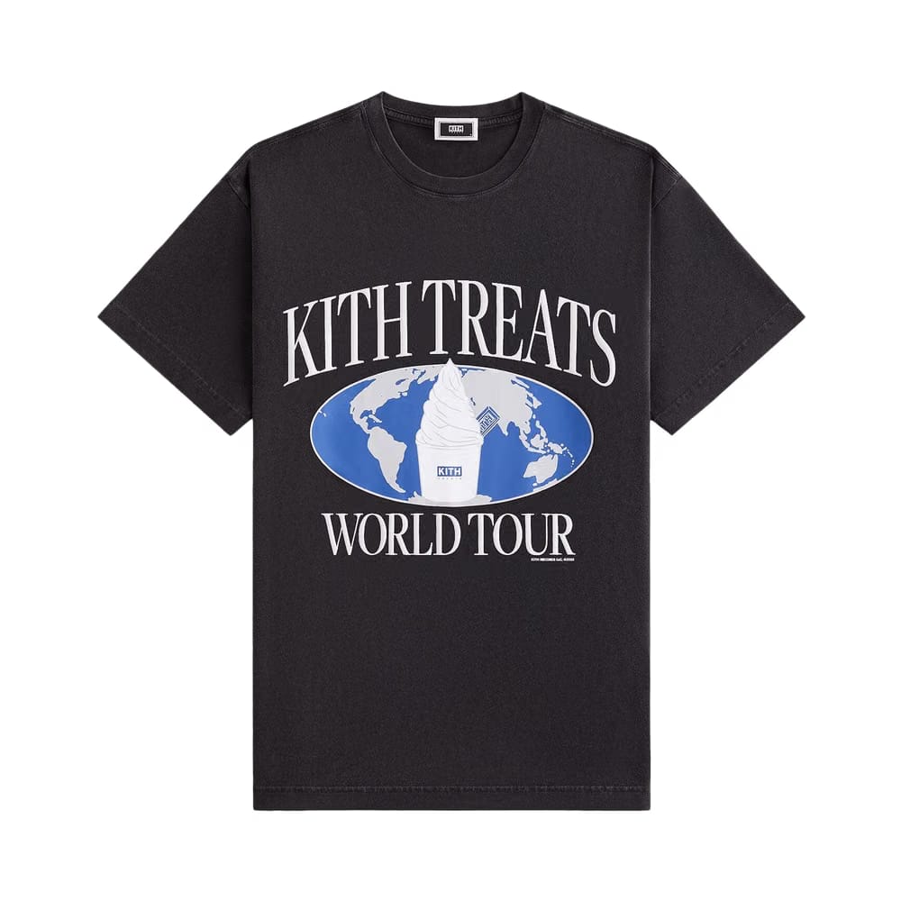 Kith Treats S.w.i.r.l. Tour Vintage T-Shirt Black