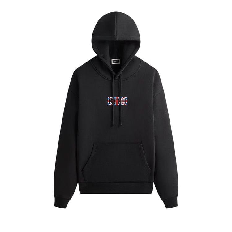 Kith London Classic Logo Nelson Hoodie Black