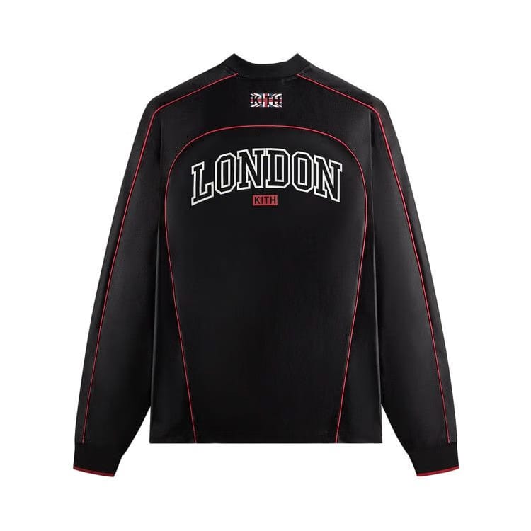 Kith London Long Sleeve Agu Soccer Jersey Black