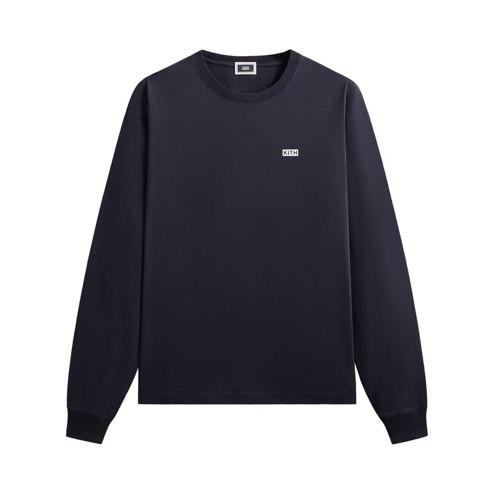 Kith Long Sleeve Lax T-Shirt Ink