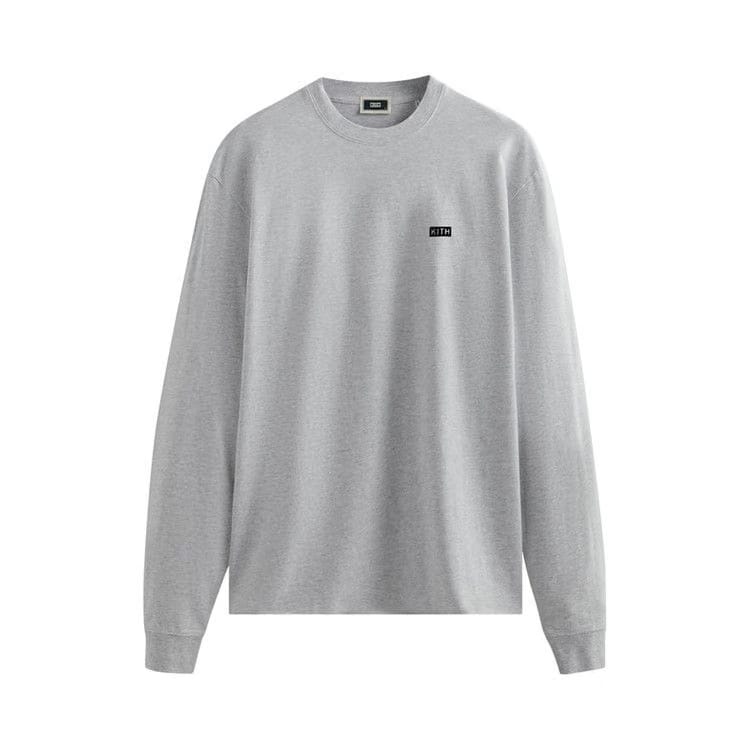 Kith Long-Sleeve Lax T-Shirt Light Heather Grey