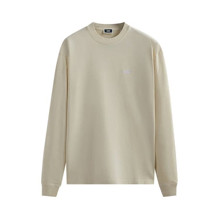 Kith Long-Sleeve Lax T-Shirt Sandrift