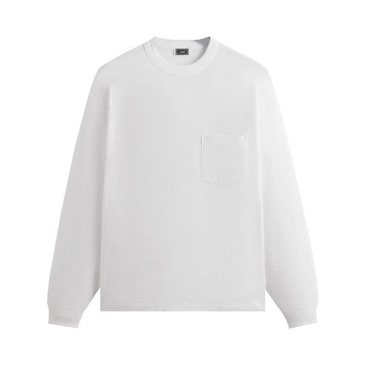 Kith Long-Sleeve Leonard Pocket T-Shirt White