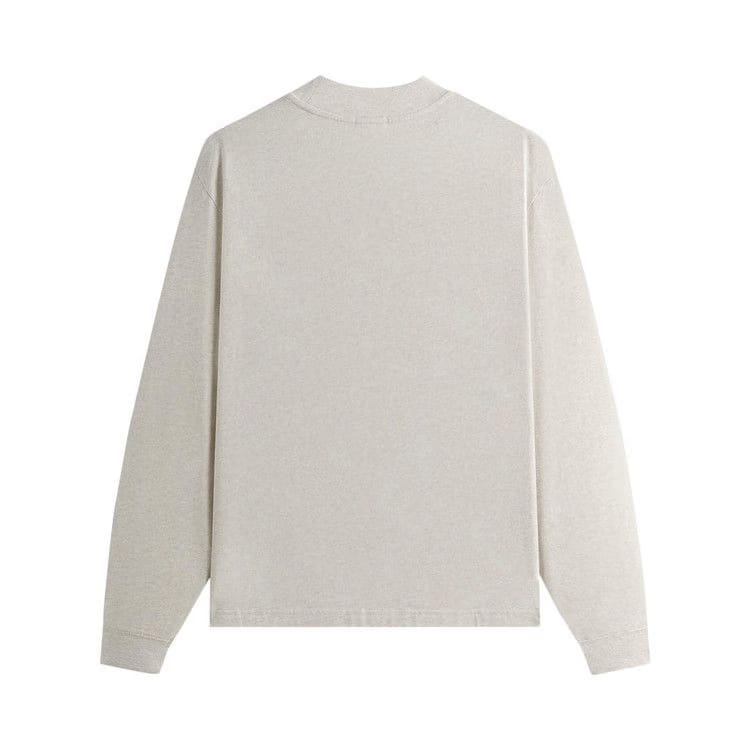 Kith Long-Sleeve Mock Neck Lax T-Shirt Hallow