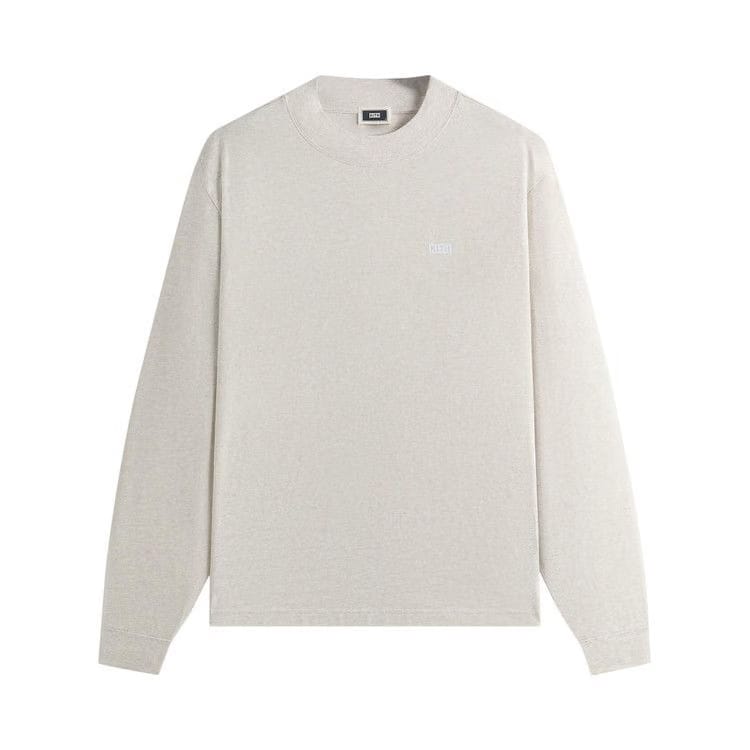 Kith Long-Sleeve Mock Neck Lax T-Shirt Hallow