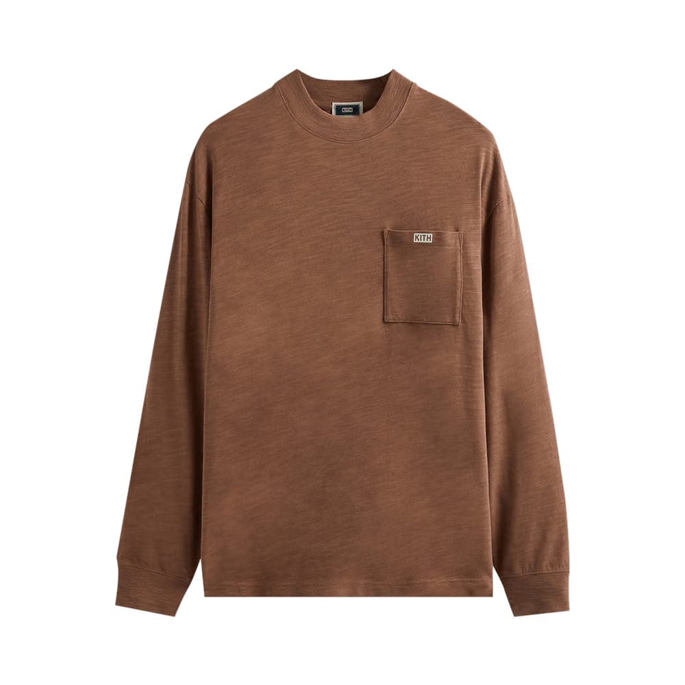 Kith Long-Sleeve Mock Neck Pocket JFK Ore