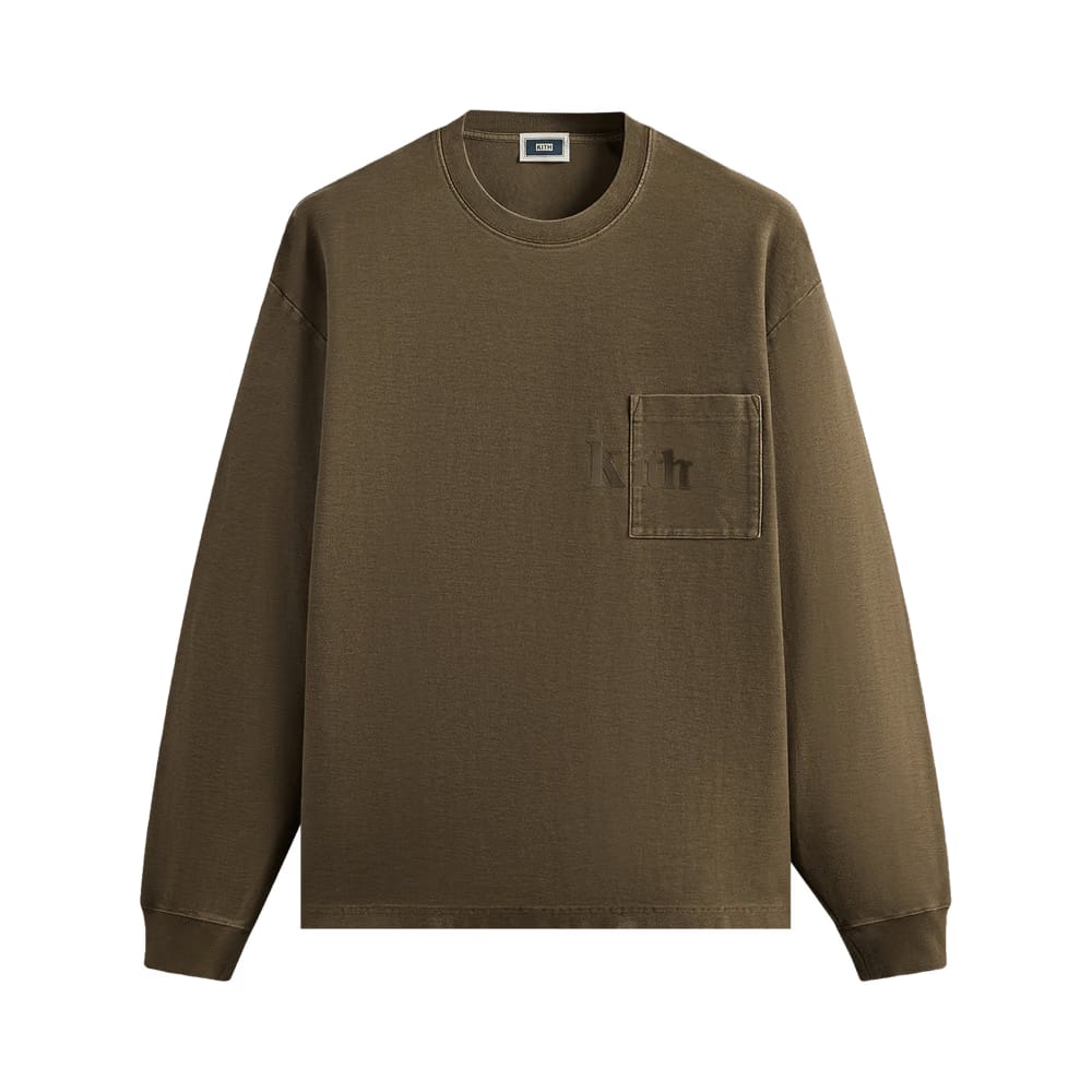 Kith Long-Sleeve Quinn T-Shirt Java