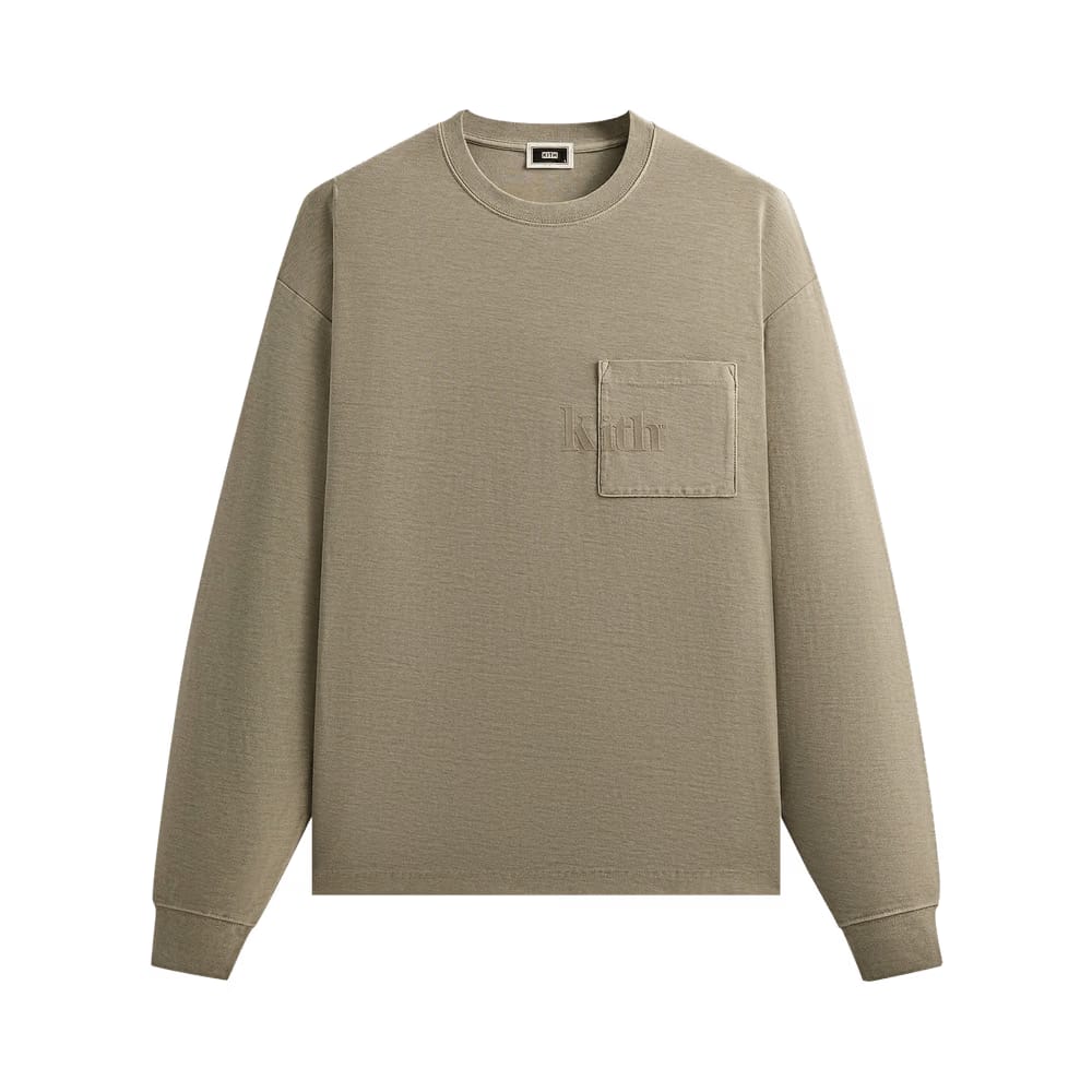 Kith Long-Sleeve Quinn T-Shirt Plaster