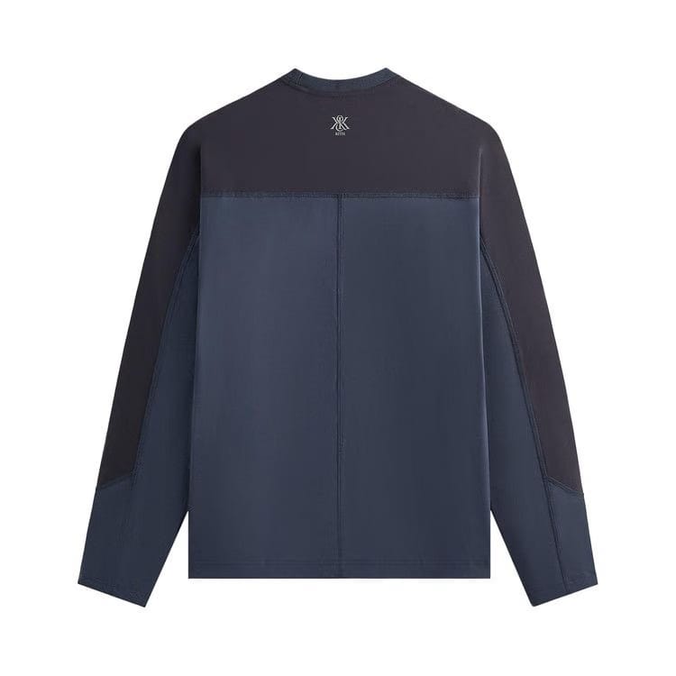 Kith Long-Sleeve Slate Pullover Shirt Nocturnal