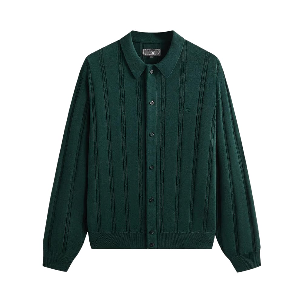 Kith Long-Sleeve Tilden Button Up Stadium