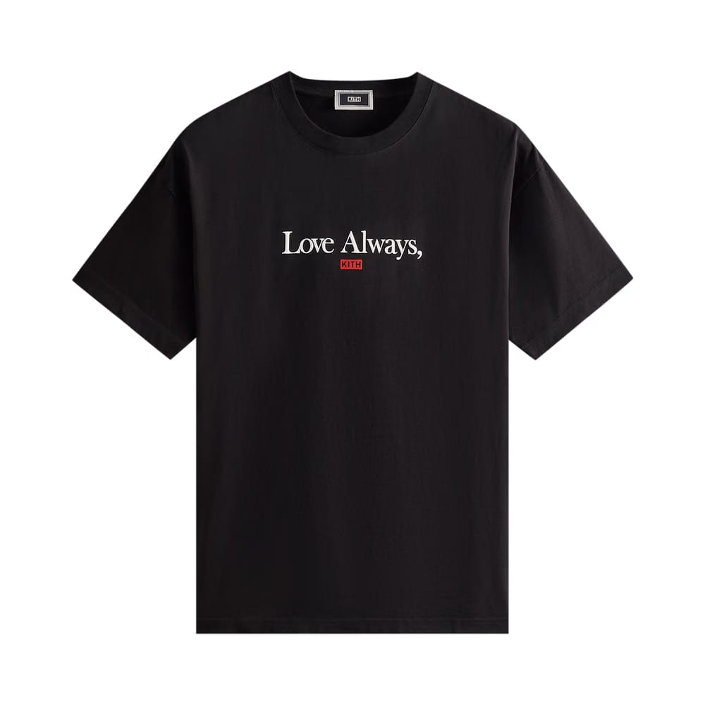 Kith Love Always T-Shirt Black