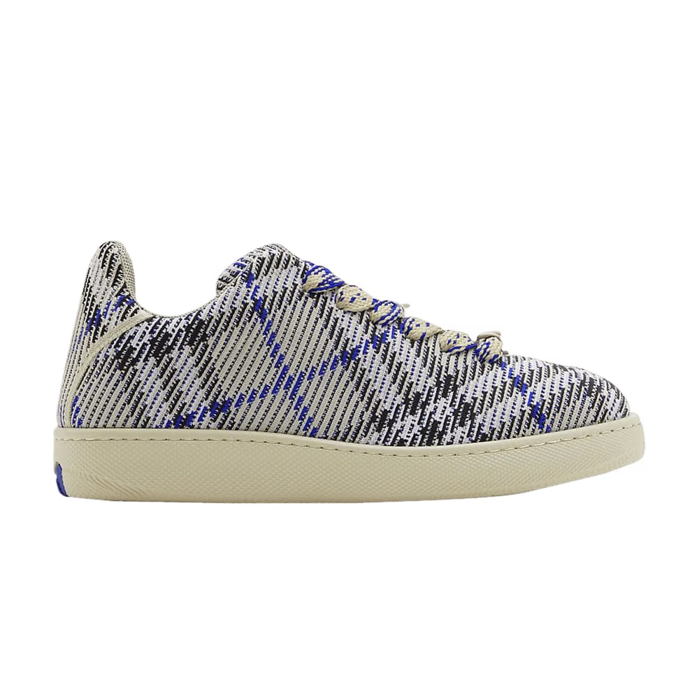 Burberry Check Knit Box Sneaker Lichen