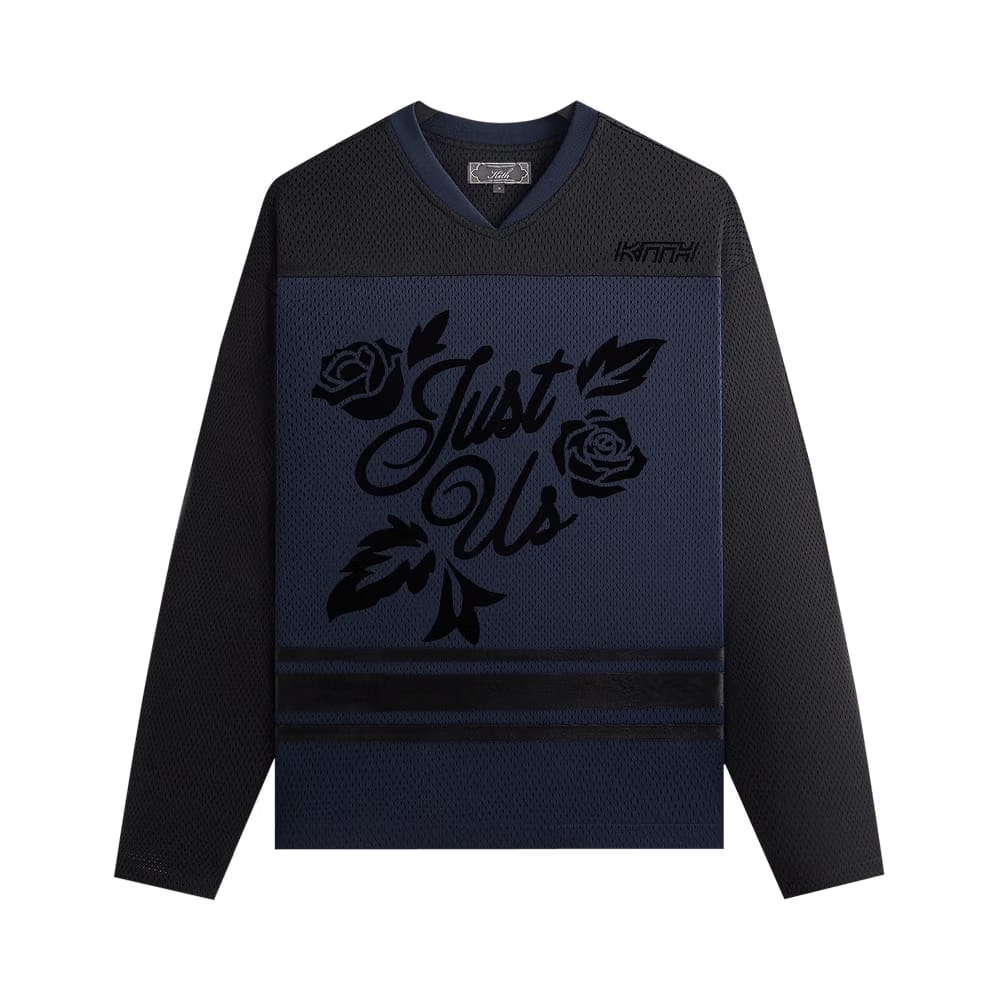 Kith Malik Long-Sleeve Mesh Jersey Nocturnal
