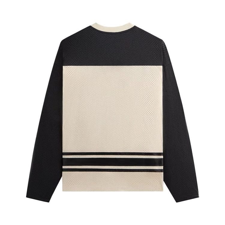 Kith Malik Long-Sleeve Mesh Jersey Sandrift