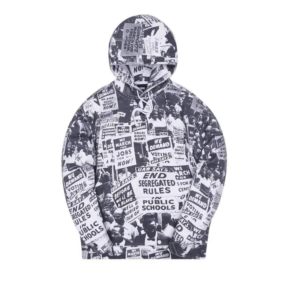 Kith March On Washington Hoodie White