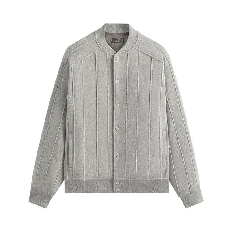 Kith Marvin Bomber Jacket Mid Heather Grey