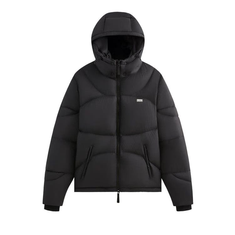 Kith Matte Stretch Taffeta Corey Puffer Black