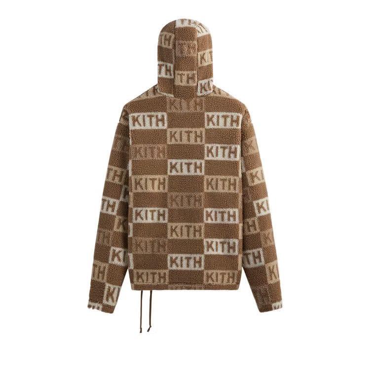 Kith Merrick Sherpa Hoodie Canvas